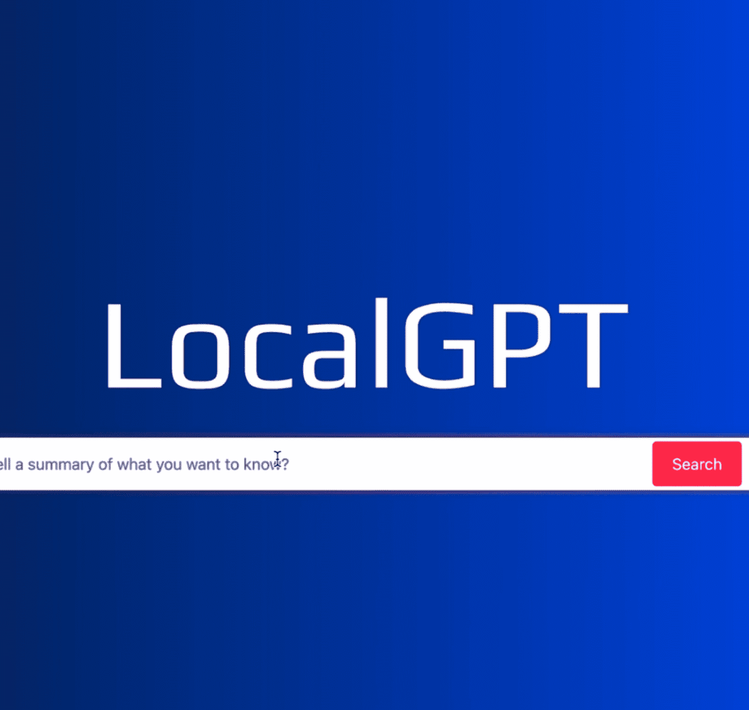 localGPT